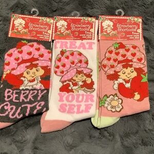 Strawberry Shortcake Socks 🍓